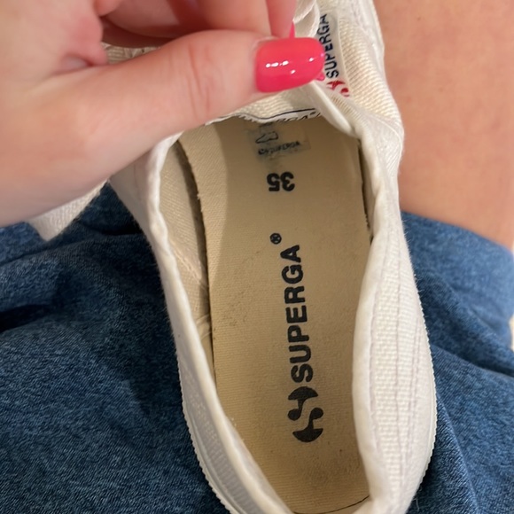 Low top white superga sneakers - Picture 7 of 7